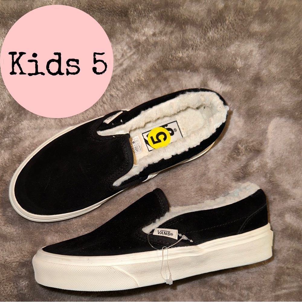 Kids vans slip on